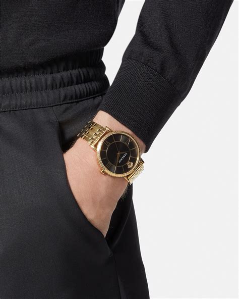 versace v eternal watch|V.